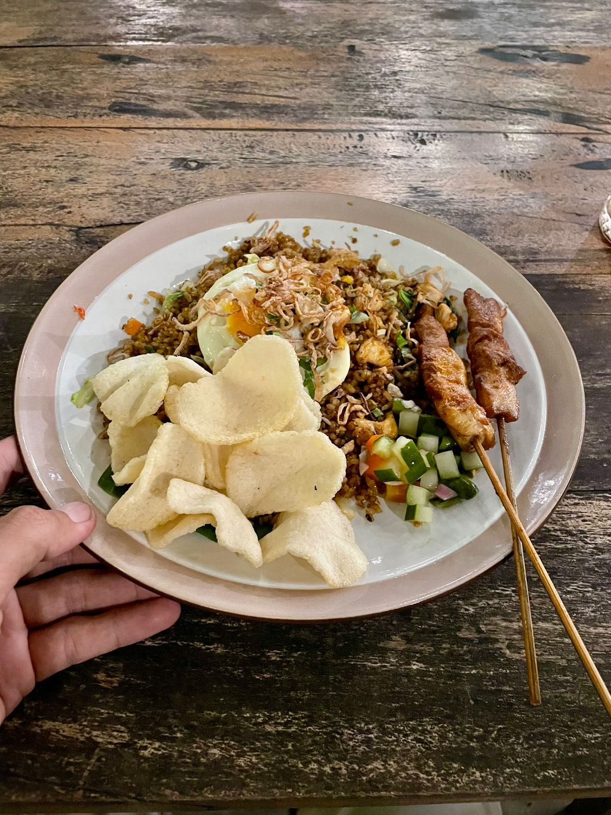 Nasi goreng kampung ayam