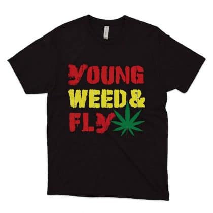Young Weed & Fly (Hitam)